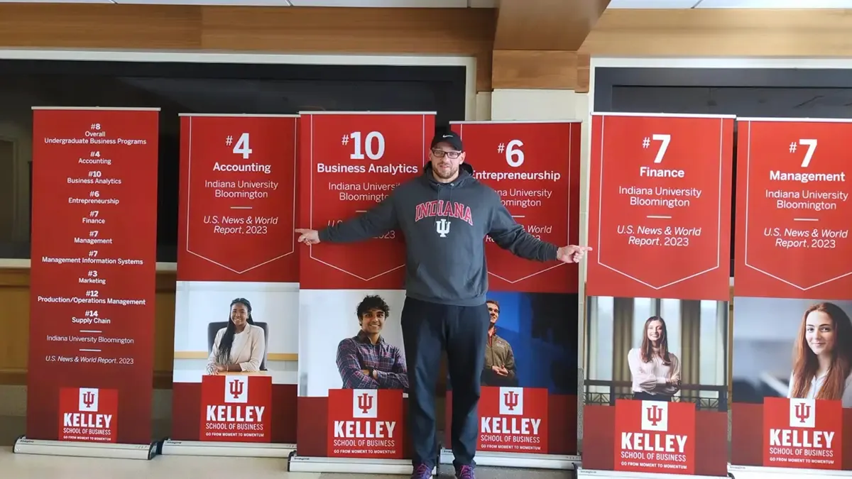 Ignas at Indiana University's Kelley School of Business